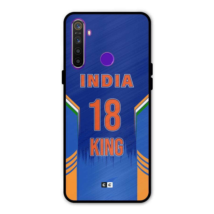 GOAT KING Glass Back Case for Realme 5s