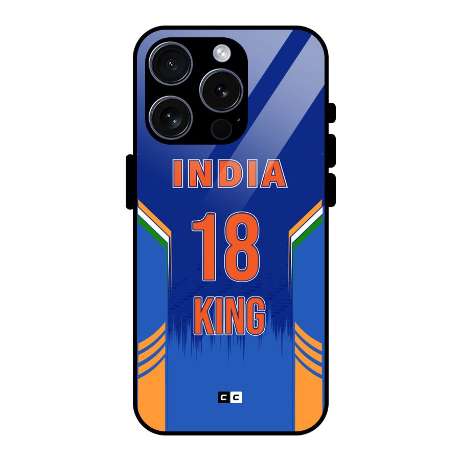 GOAT KING Glass Back Case for iPhone 15 Pro