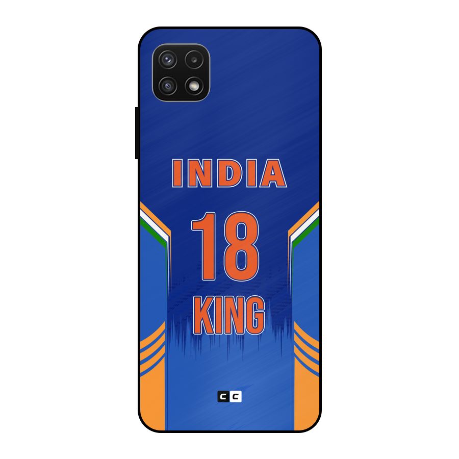GOAT KING Metal Back Case for Galaxy A22 5G