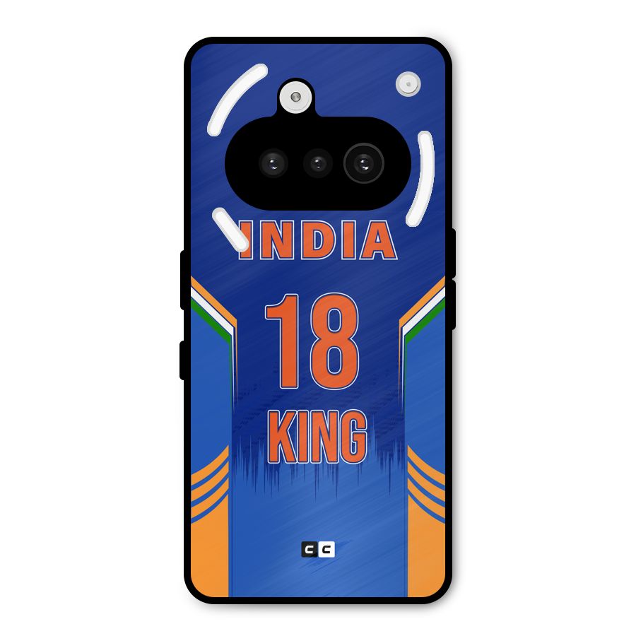 GOAT KING Metal Back Case for Nothing Phone 3a