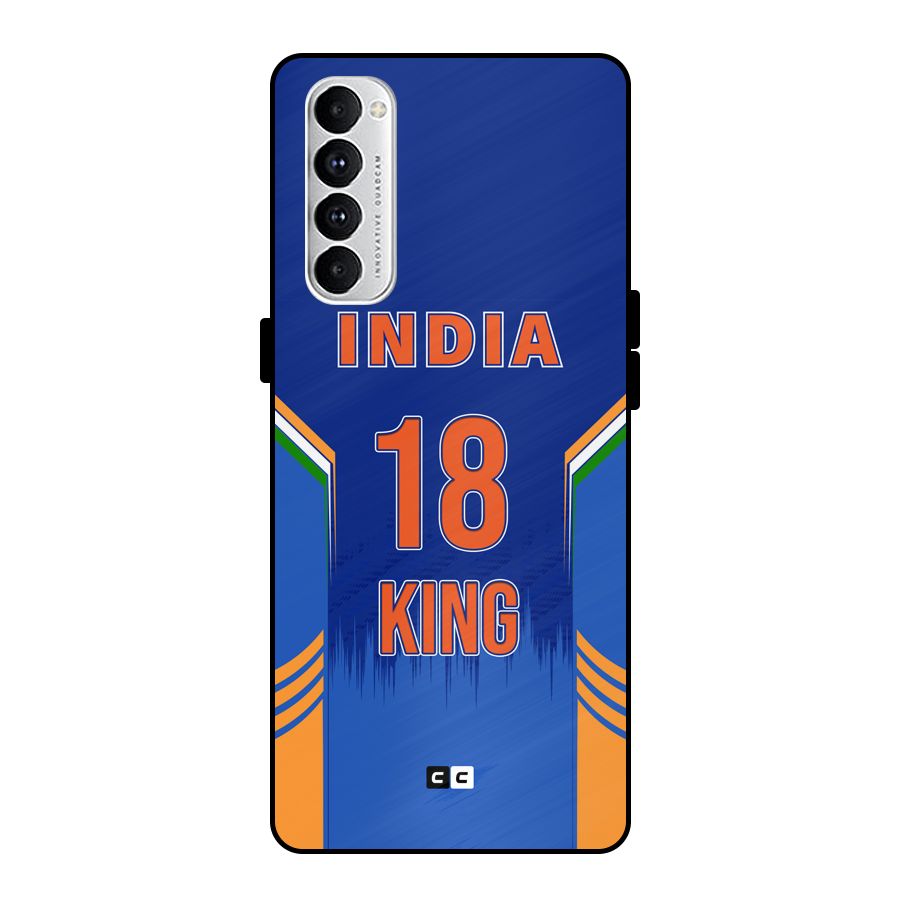 GOAT KING Metal Back Case for Oppo Reno4 Pro