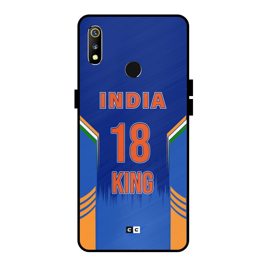GOAT KING Metal Back Case for Realme 3i