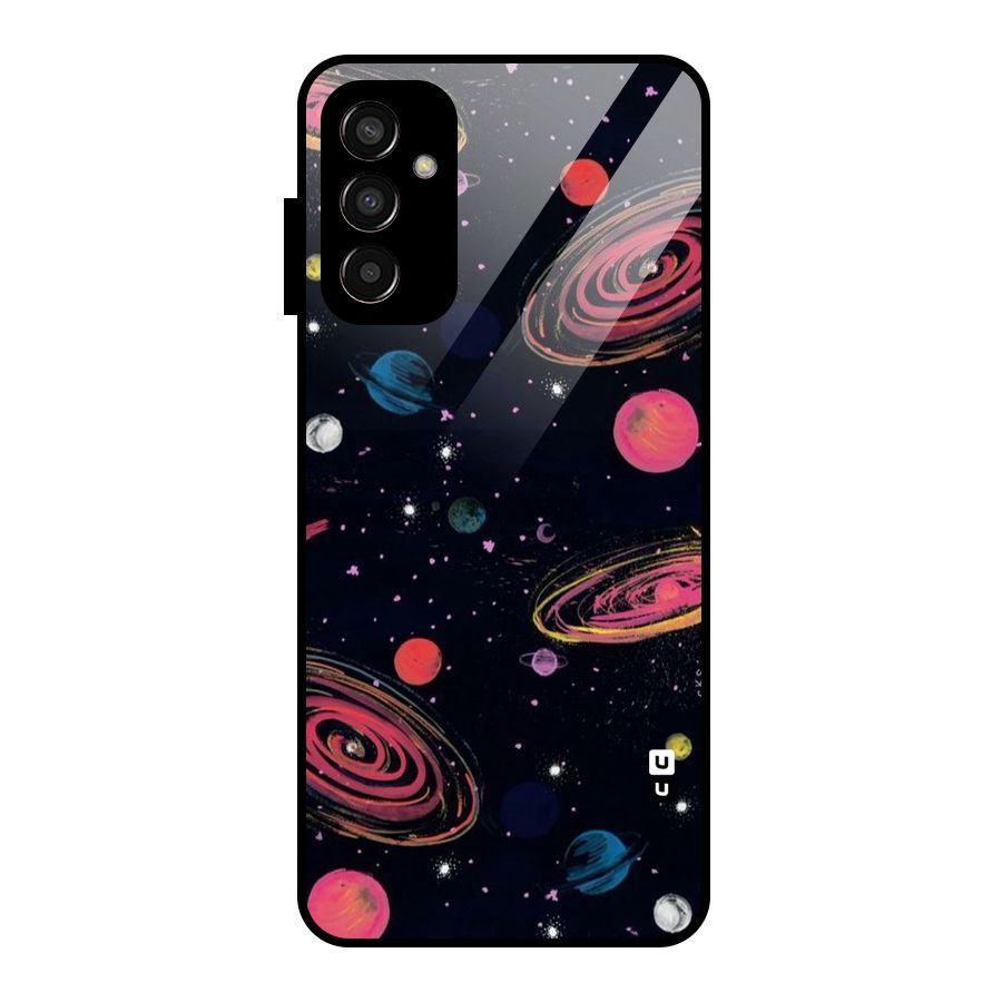 Galaxy Beauty Glass Back Case for Galaxy F13