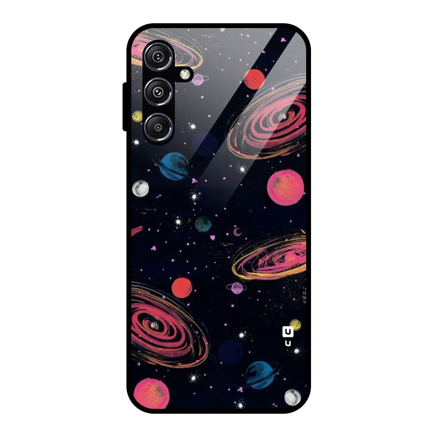 Galaxy Beauty Glass Back Case for Galaxy M34 5G