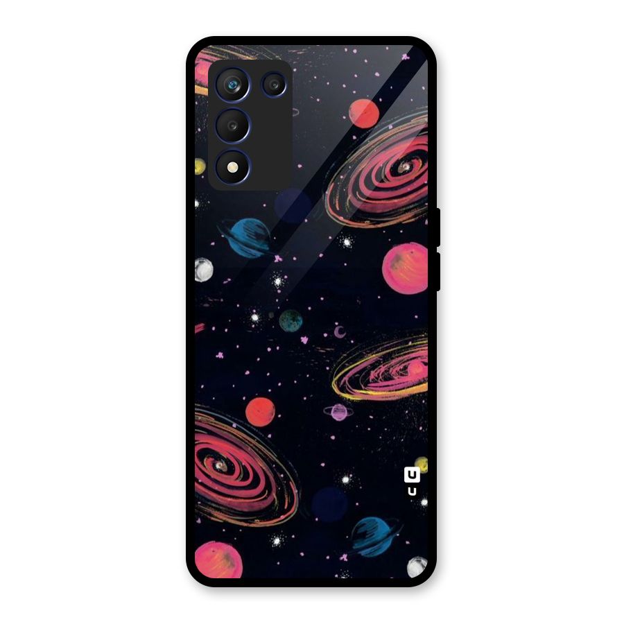 Galaxy Beauty Glass Back Case for Realme 9 5G Speed