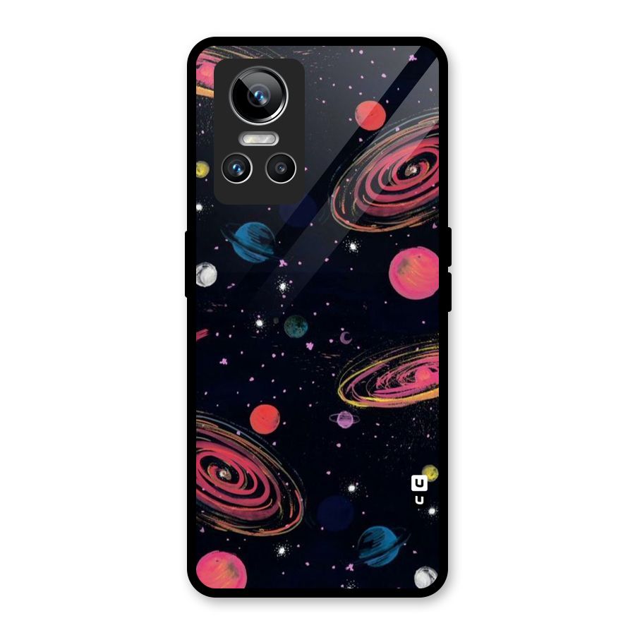 Galaxy Beauty Glass Back Case for Realme GT Neo 3