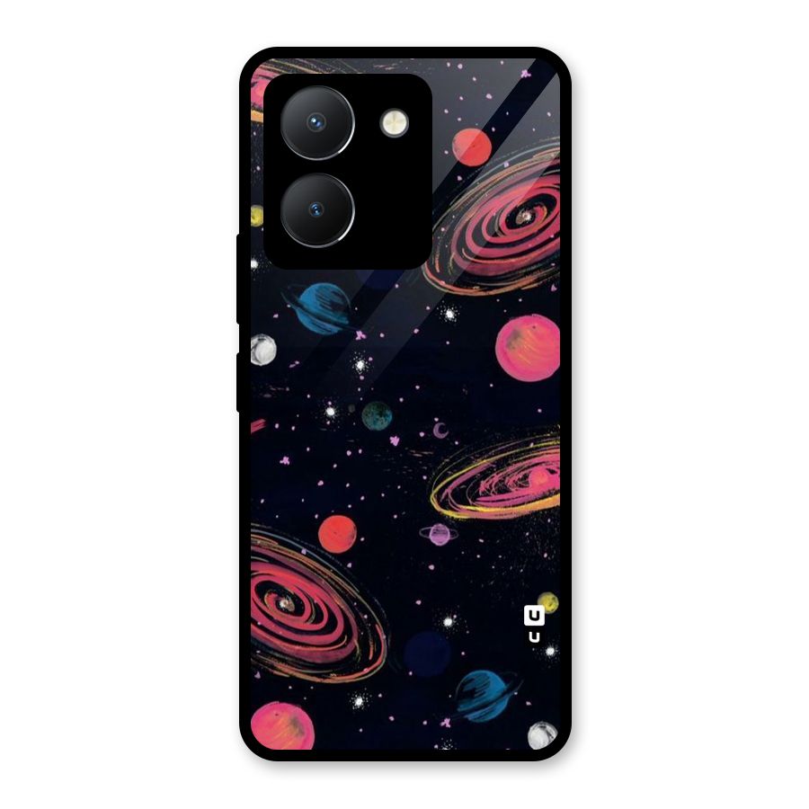 Galaxy Beauty Glass Back Case for Vivo Y36