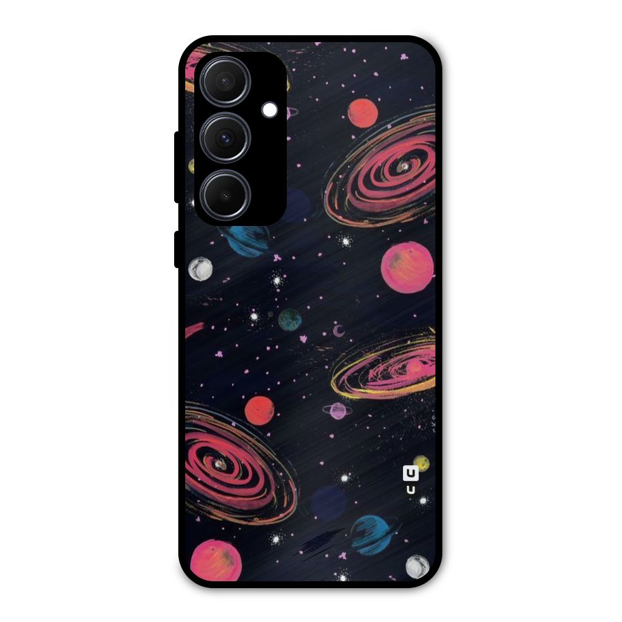 Galaxy Beauty Metal Back Case for Galaxy A35