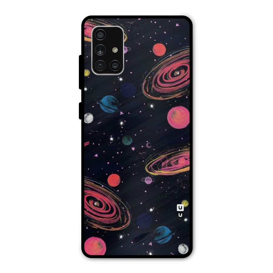 Galaxy Beauty Metal Back Case for Galaxy A71