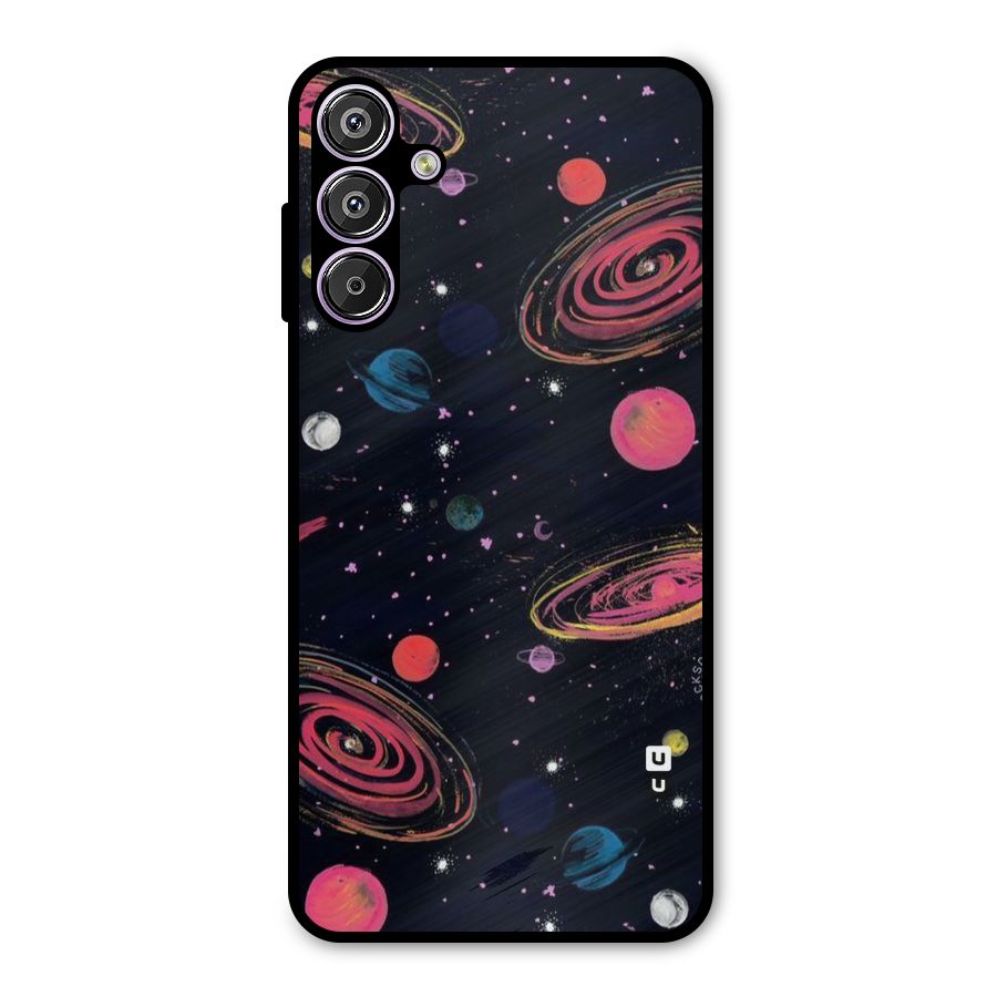Galaxy Beauty Metal Back Case for Galaxy M15
