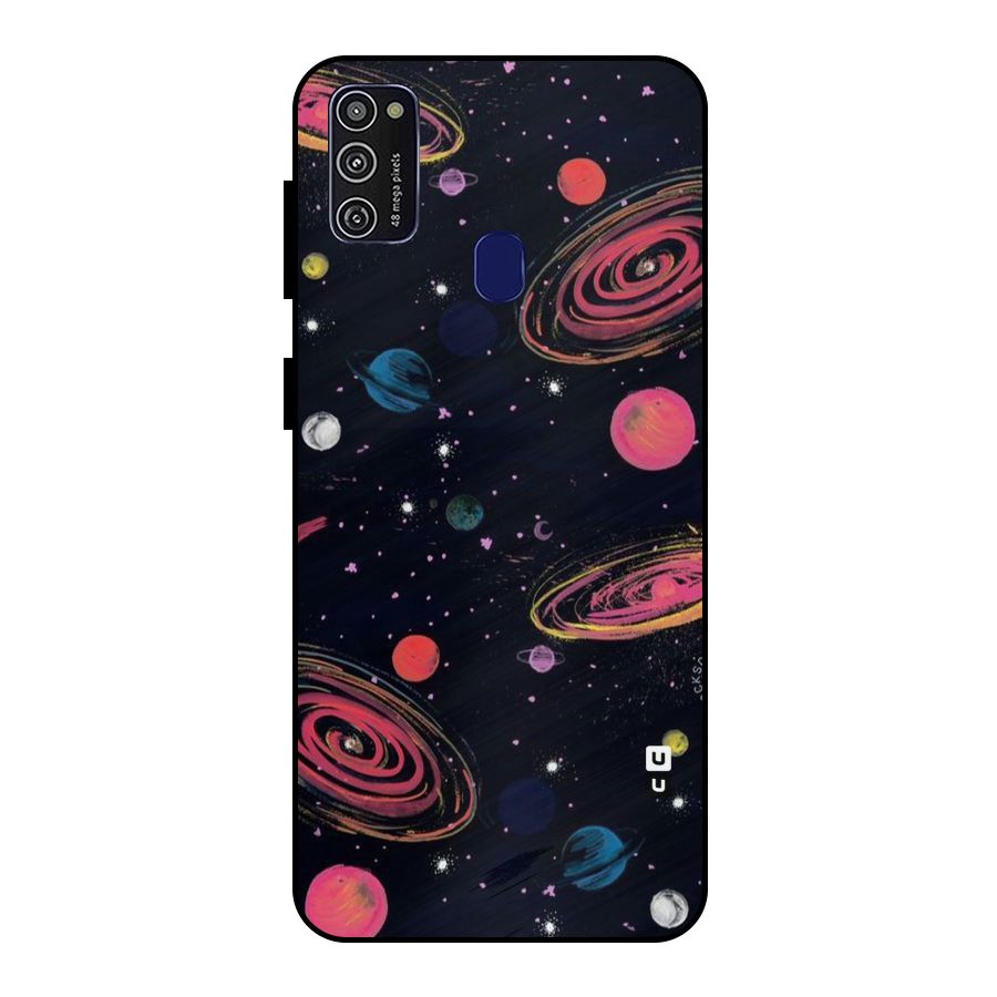 Galaxy Beauty Metal Back Case for Galaxy M30s