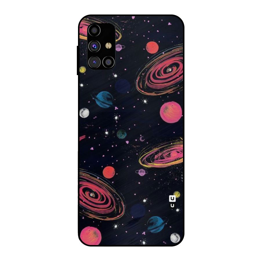 Galaxy Beauty Metal Back Case for Galaxy M31s