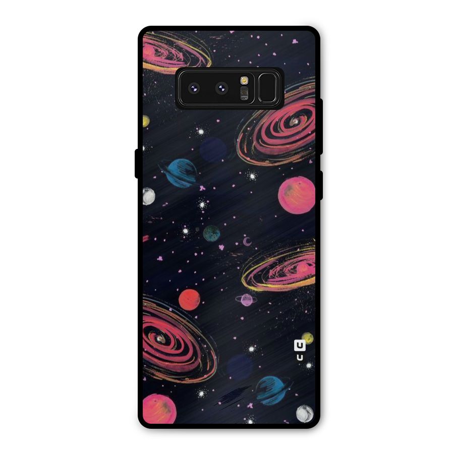 Galaxy Beauty Metal Back Case for Galaxy Note 8