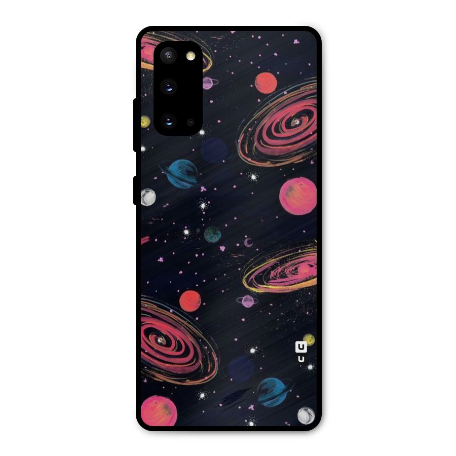 Galaxy Beauty Metal Back Case for Galaxy S20