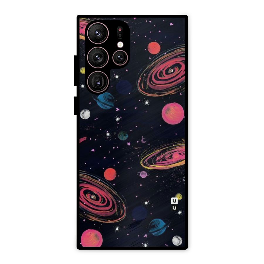 Galaxy Beauty Metal Back Case for Galaxy S22 Ultra 5G