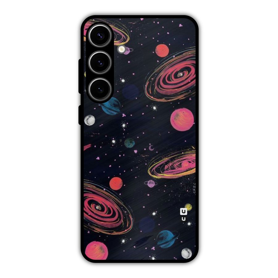Galaxy Beauty Metal Back Case for Galaxy S24 Plus