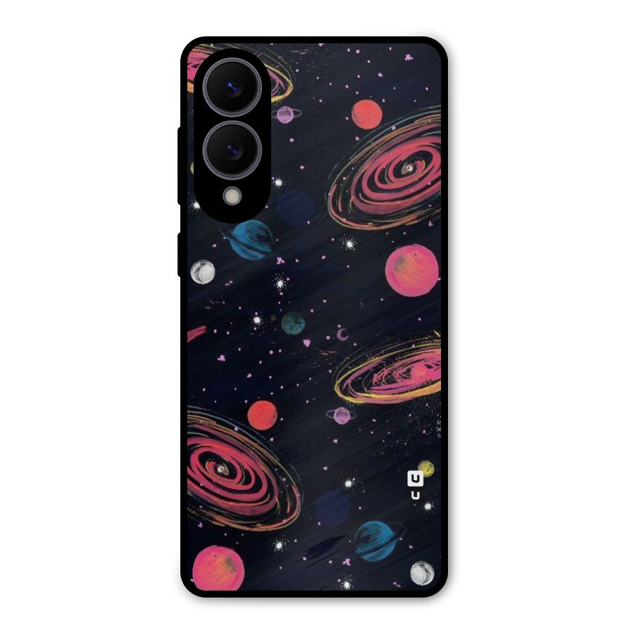 Galaxy Beauty Metal Back Case for Galaxy S25 Edge