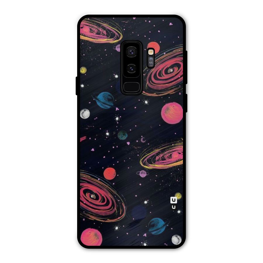 Galaxy Beauty Metal Back Case for Galaxy S9 Plus