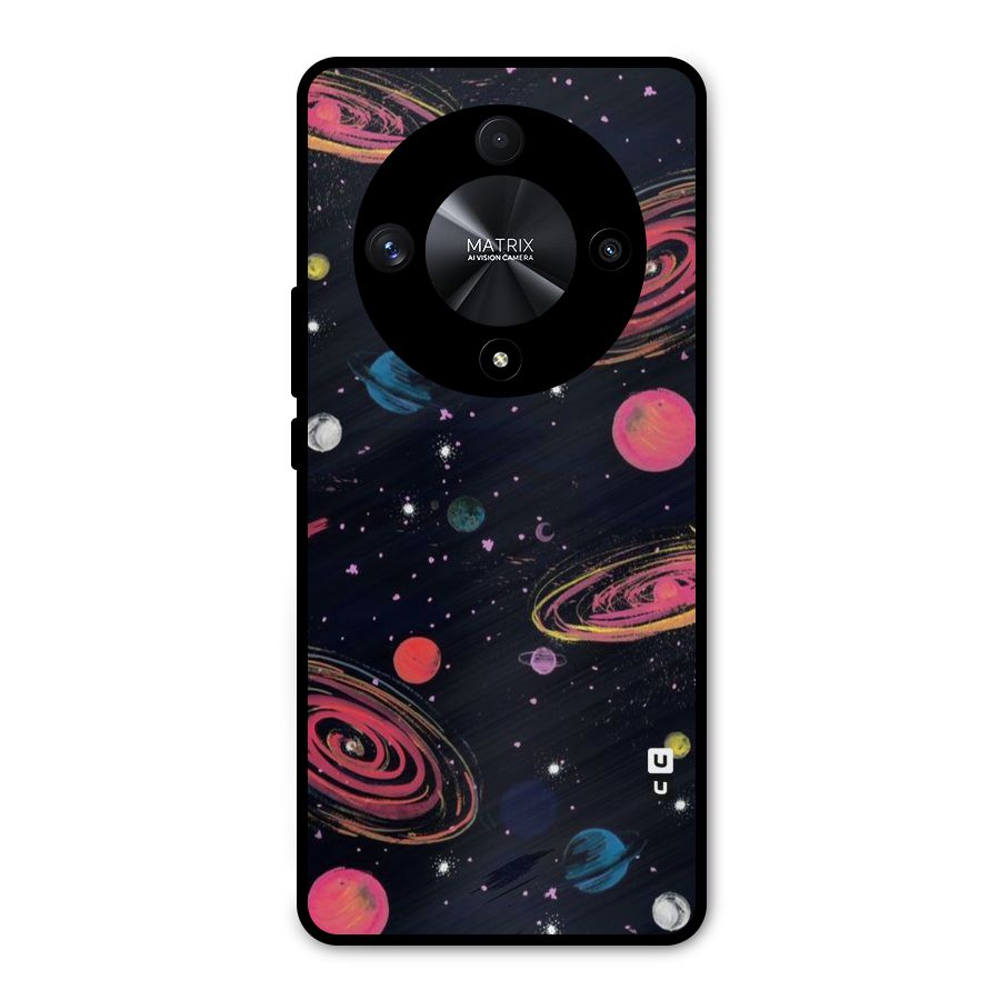 Galaxy Beauty Metal Back Case for Honor X9b