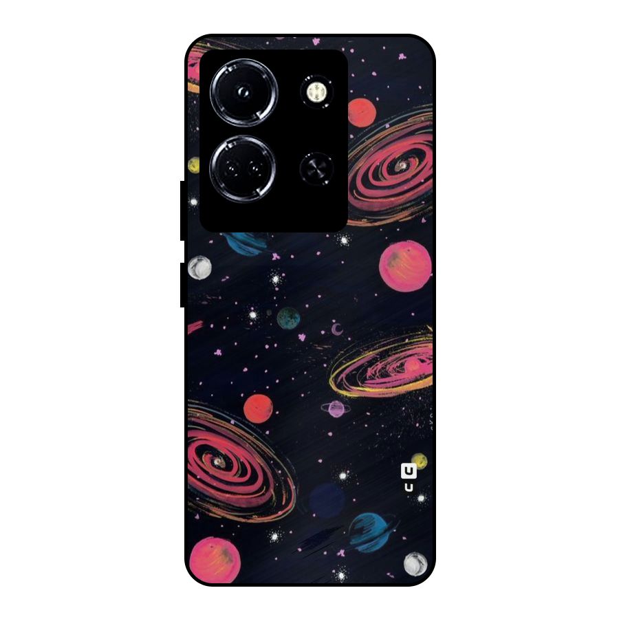 Galaxy Beauty Metal Back Case for Infinix Note 30 5G