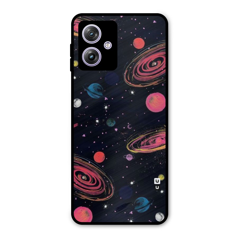 Galaxy Beauty Metal Back Case for Moto G64