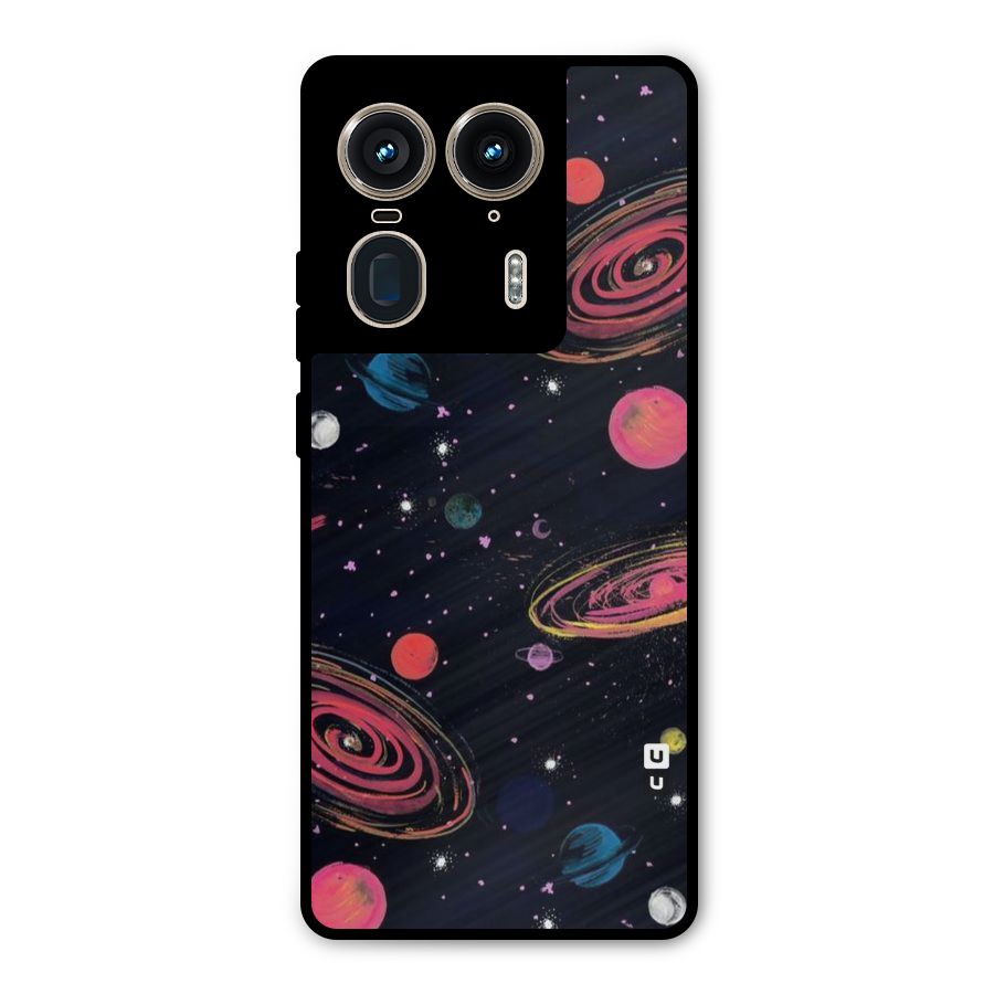 Galaxy Beauty Metal Back Case for Motorola Edge 50 Ultra