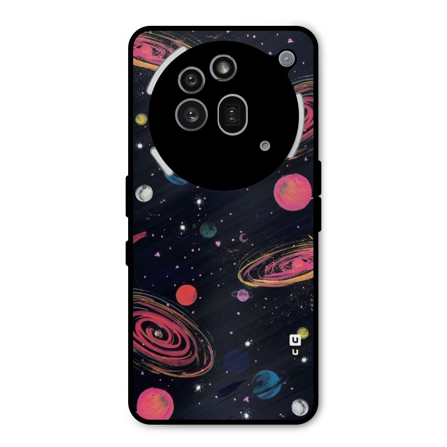 Galaxy Beauty Metal Back Case for Nothing Phone 3a Pro