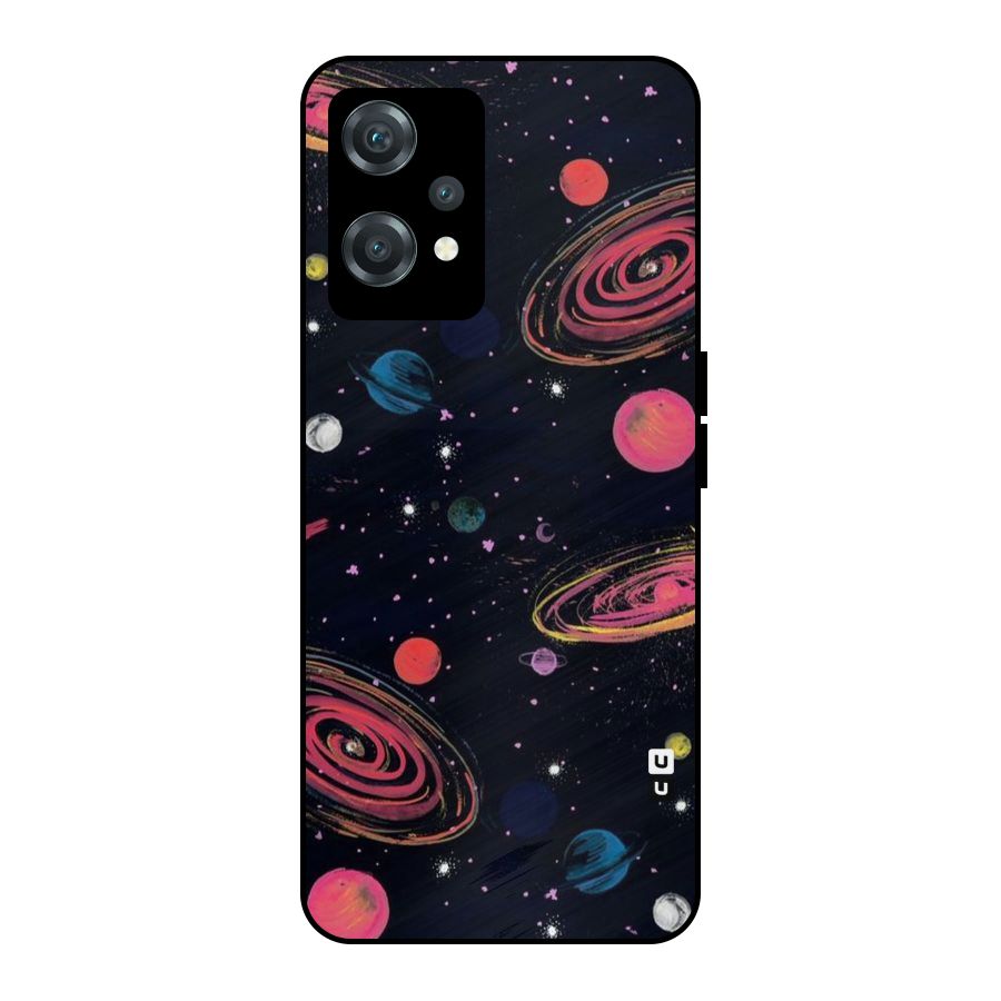 Galaxy Beauty Metal Back Case for OnePlus Nord CE 2 Lite 5G