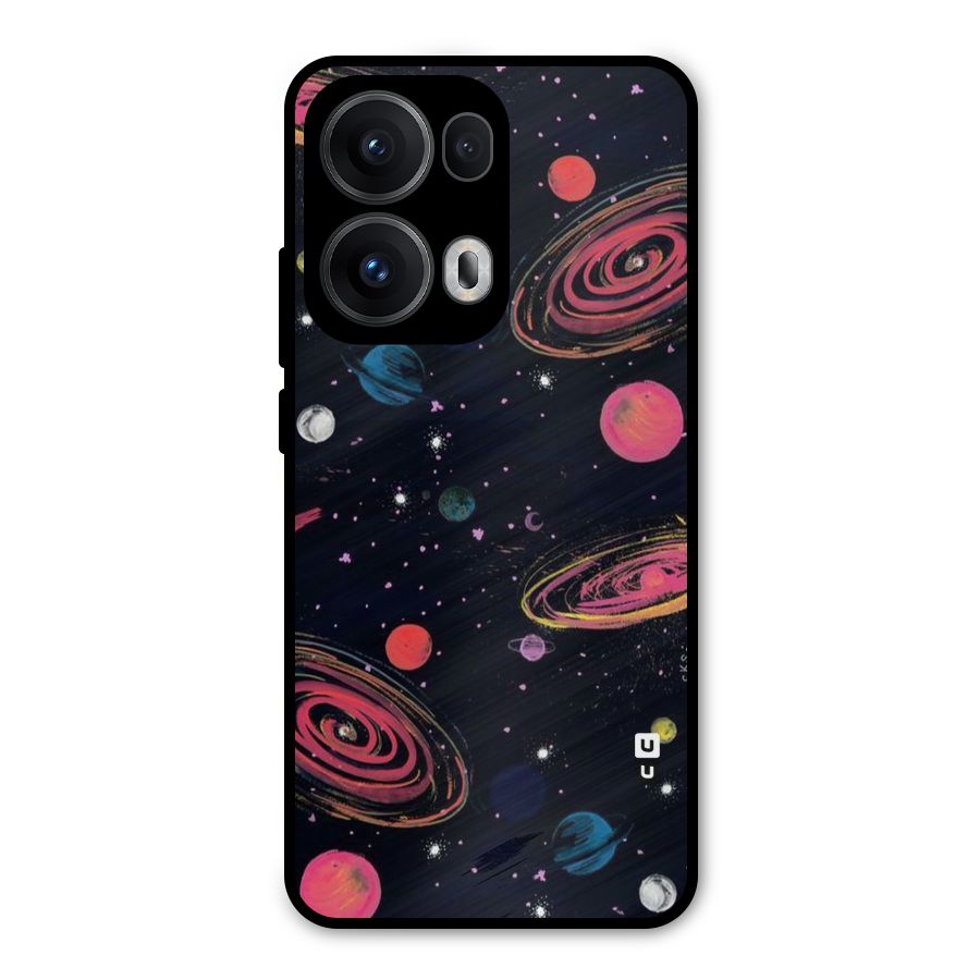 Galaxy Beauty Metal Back Case for Oppo Reno13 Pro
