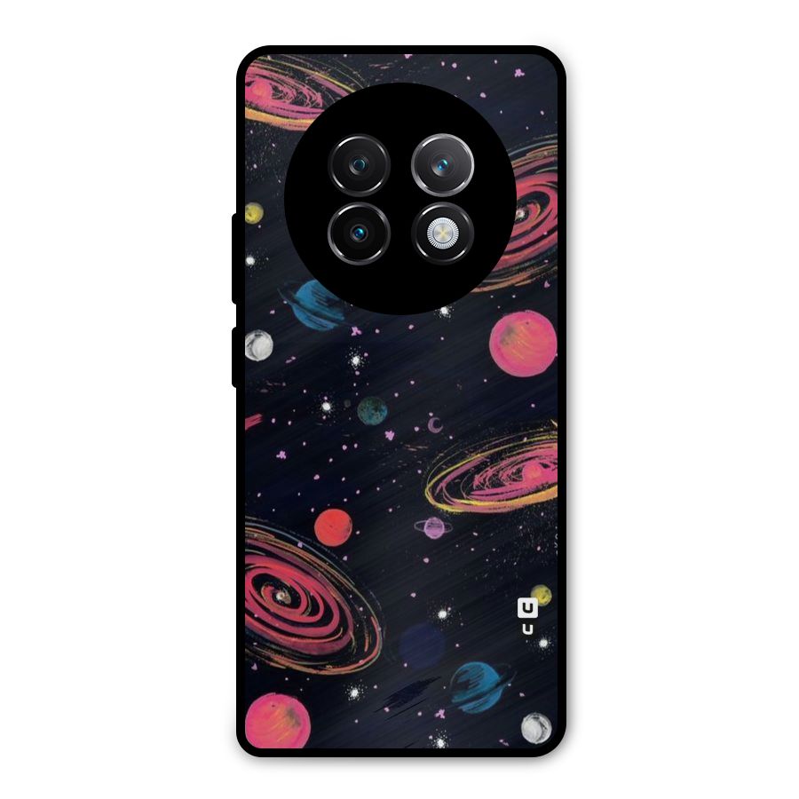 Galaxy Beauty Metal Back Case for Realme 13 Plus