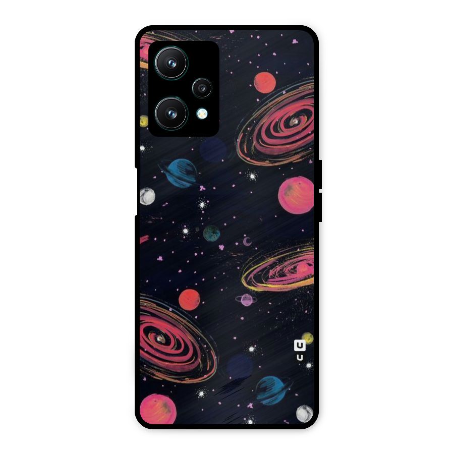 Galaxy Beauty Metal Back Case for Realme 9 Pro 5G