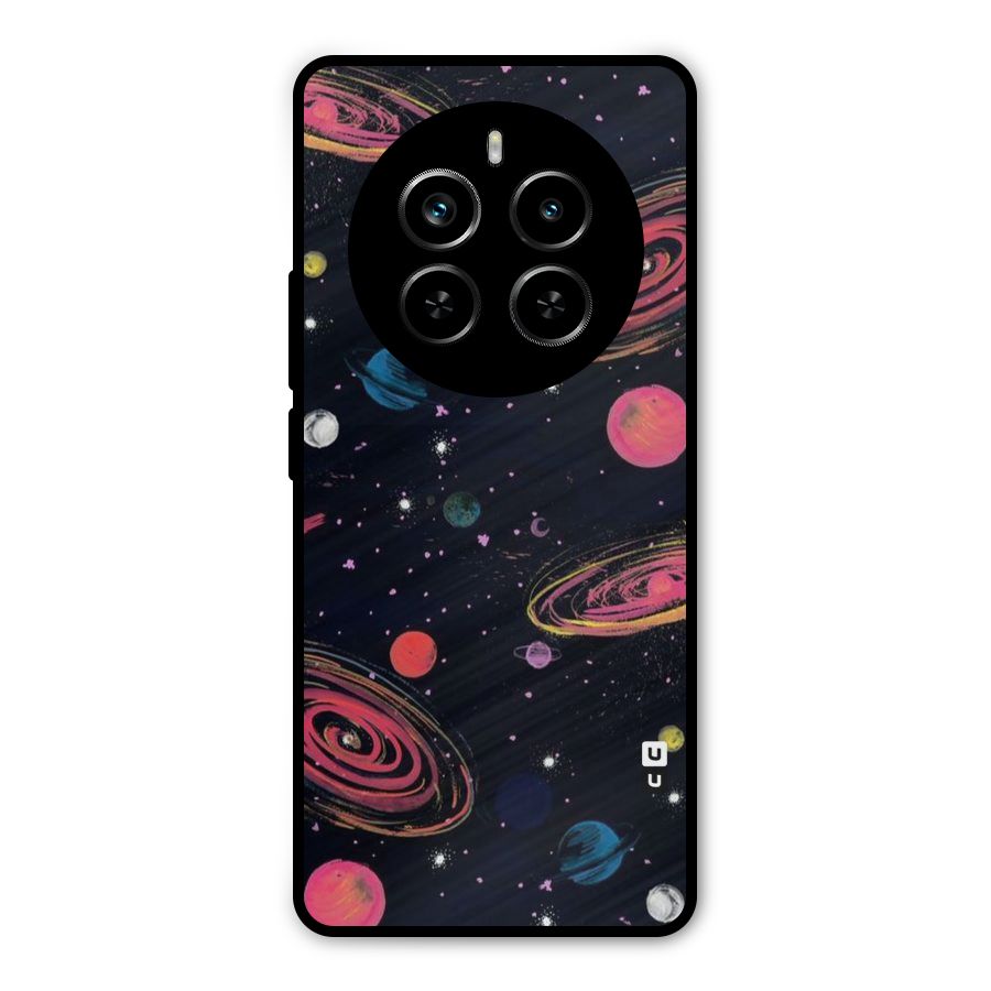 Galaxy Beauty Metal Back Case for Realme P1 Pro
