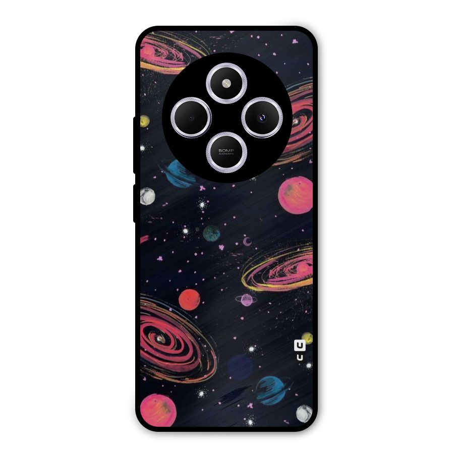 Galaxy Beauty Metal Back Case for Redmi A4