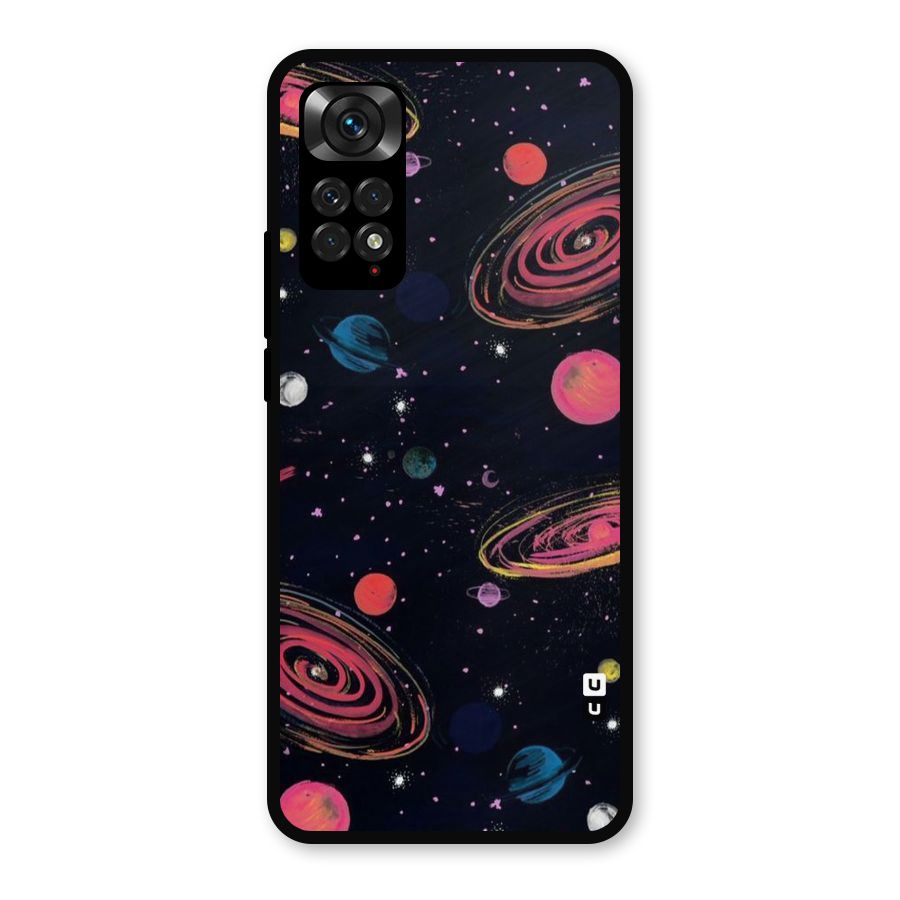 Galaxy Beauty Metal Back Case for Redmi Note 11s