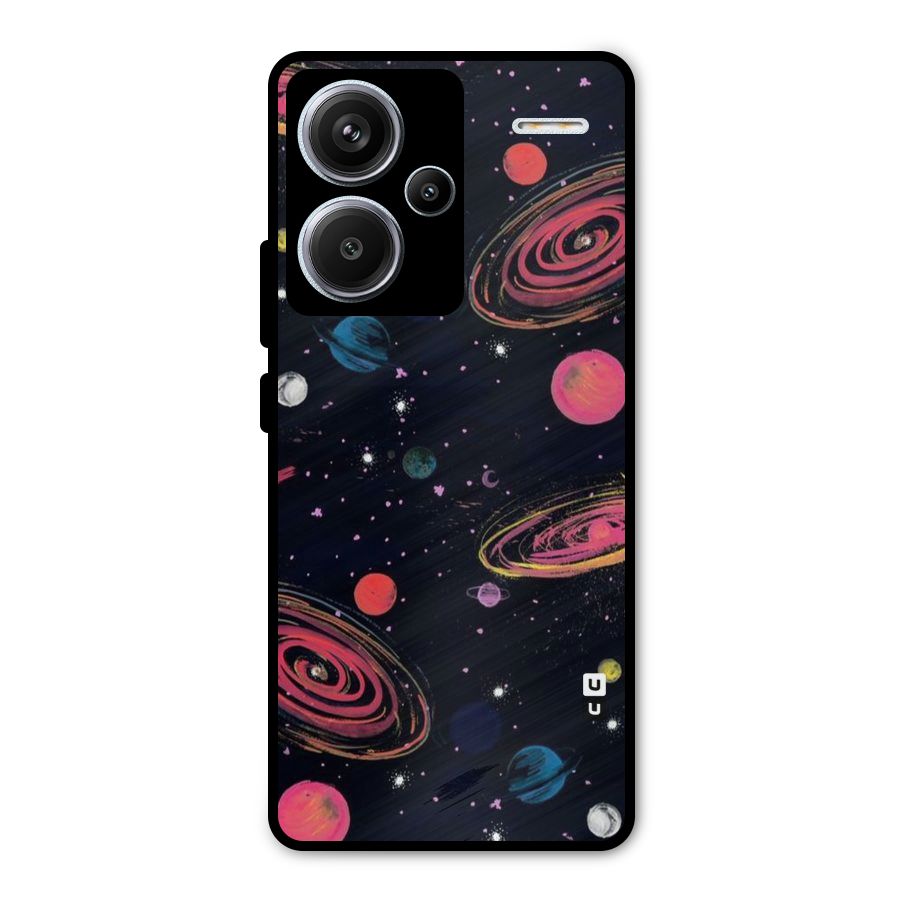 Galaxy Beauty Metal Back Case for Redmi Note 13 Pro Plus