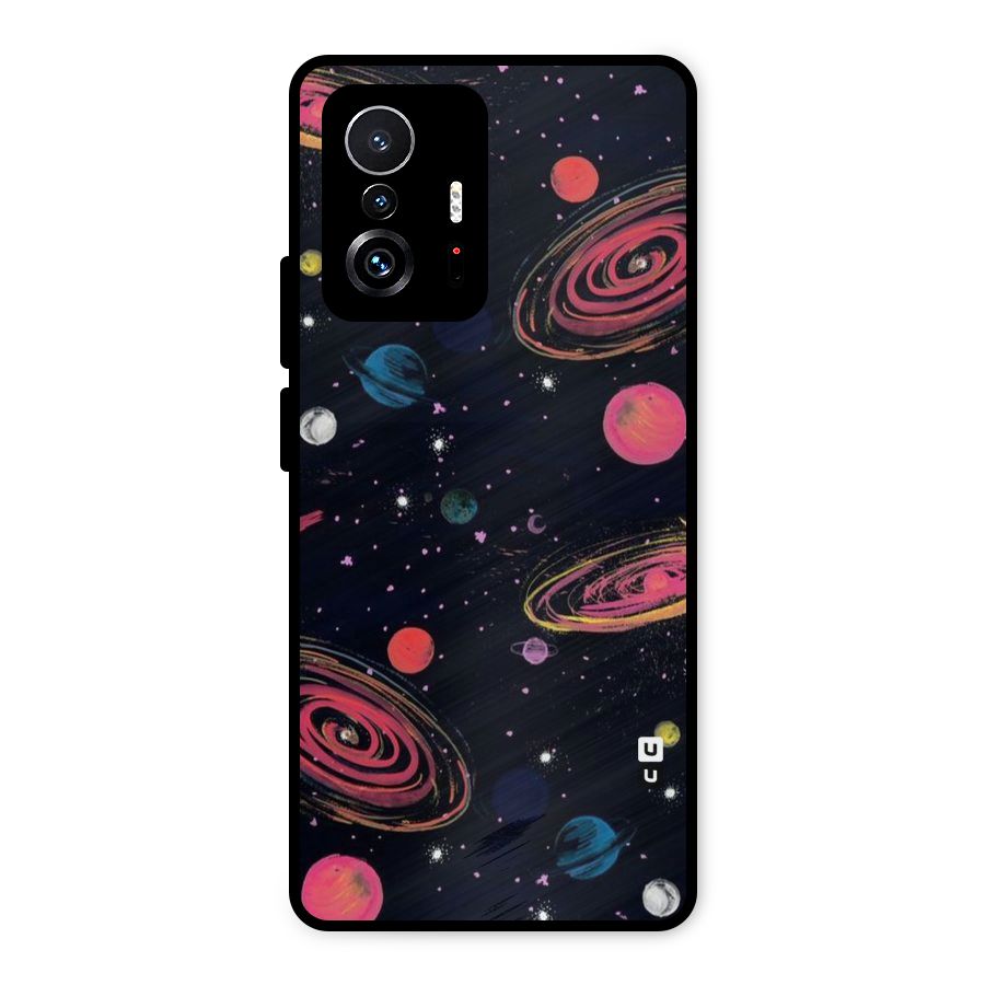 Galaxy Beauty Metal Back Case for Xiaomi 11T Pro
