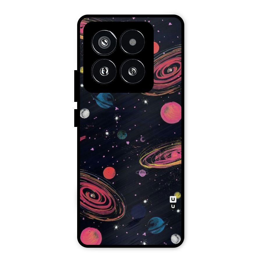 Galaxy Beauty Metal Back Case for Xiaomi 14 Pro