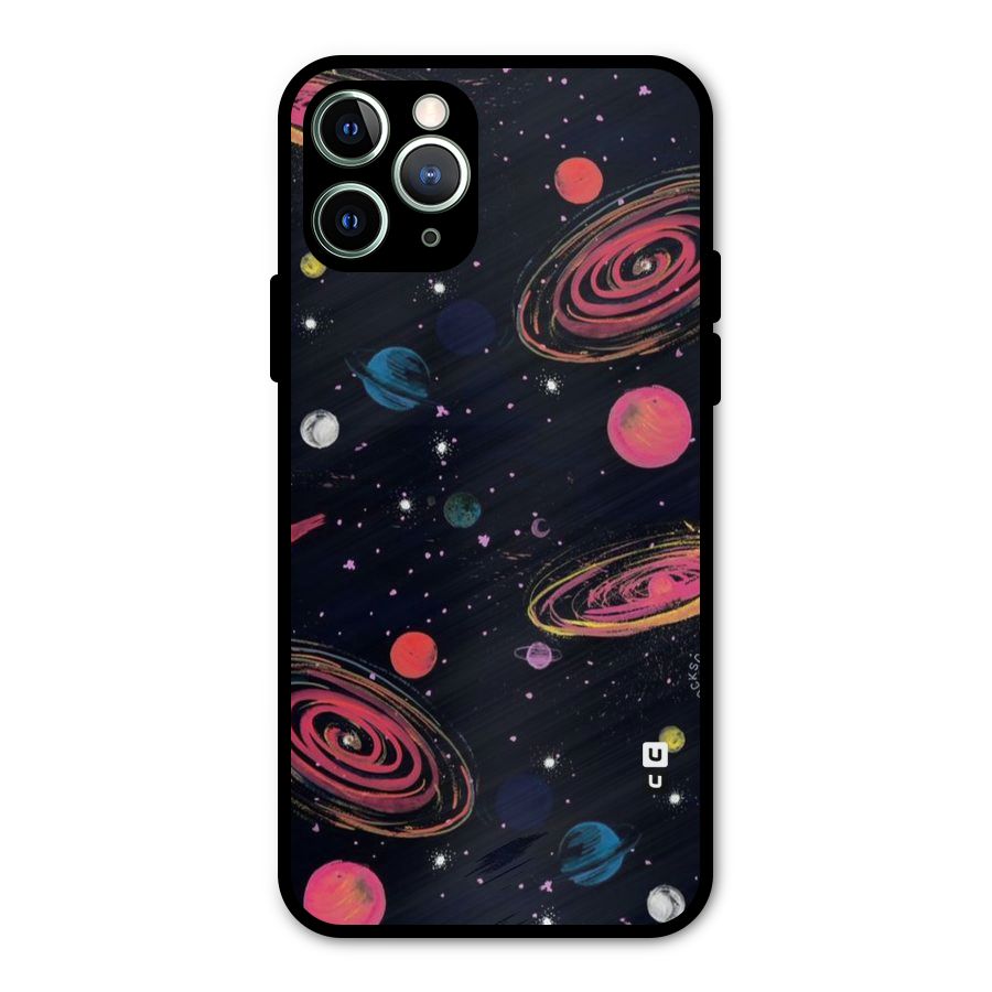 Galaxy Beauty Metal Back Case for iPhone 11 Pro Max
