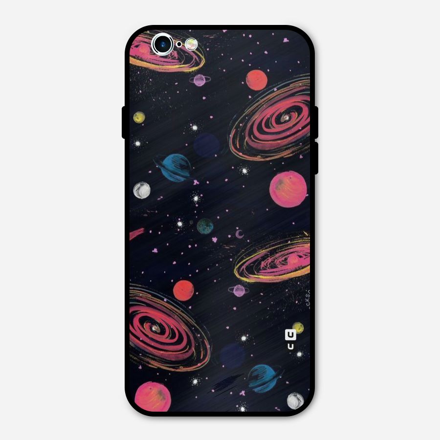 Galaxy Beauty Metal Back Case for iPhone 6 6s
