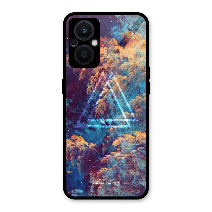 Galaxy Fuse Glass Back Case for Oppo F21s Pro 5G