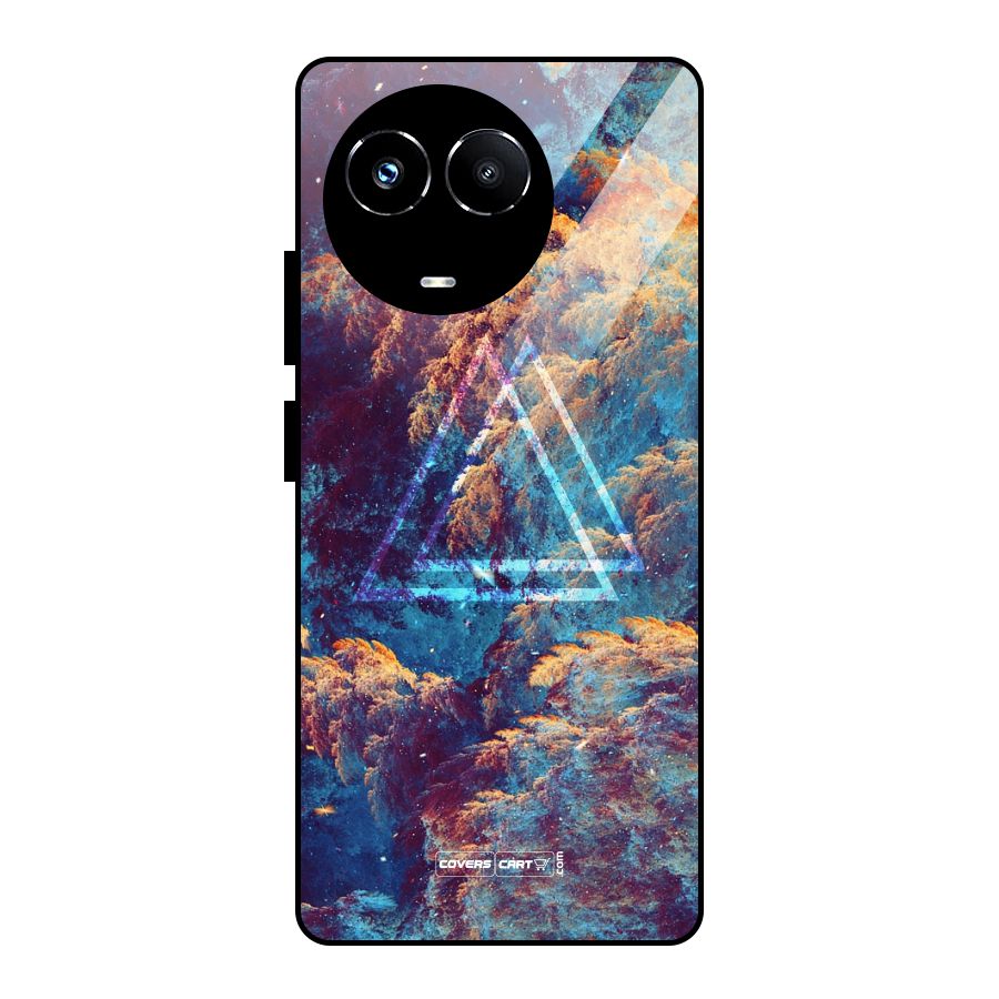 Galaxy Fuse Glass Back Case for Realme Narzo 60X