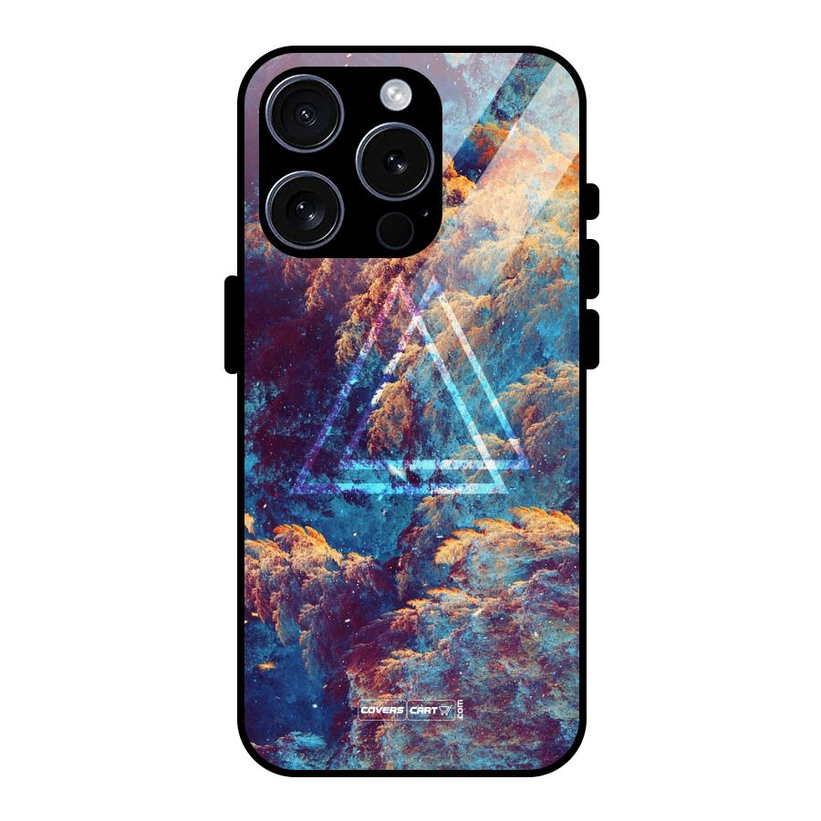 Galaxy Fuse Glass Back Case for iPhone 15 Pro