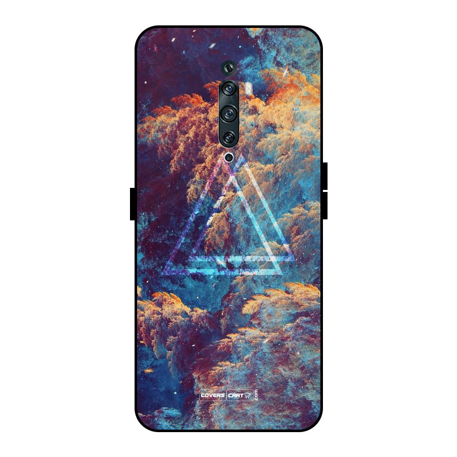 Galaxy Fuse Metal Back Case for Oppo Reno2 F