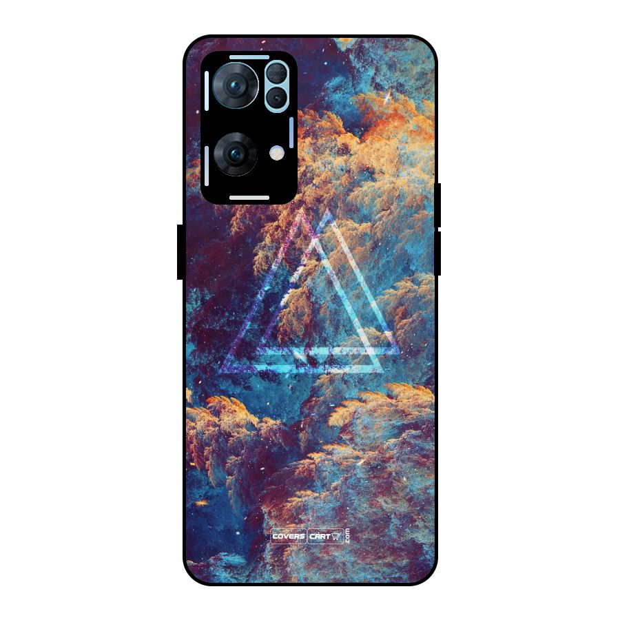 Galaxy Fuse Metal Back Case for Oppo Reno7 Pro 5G