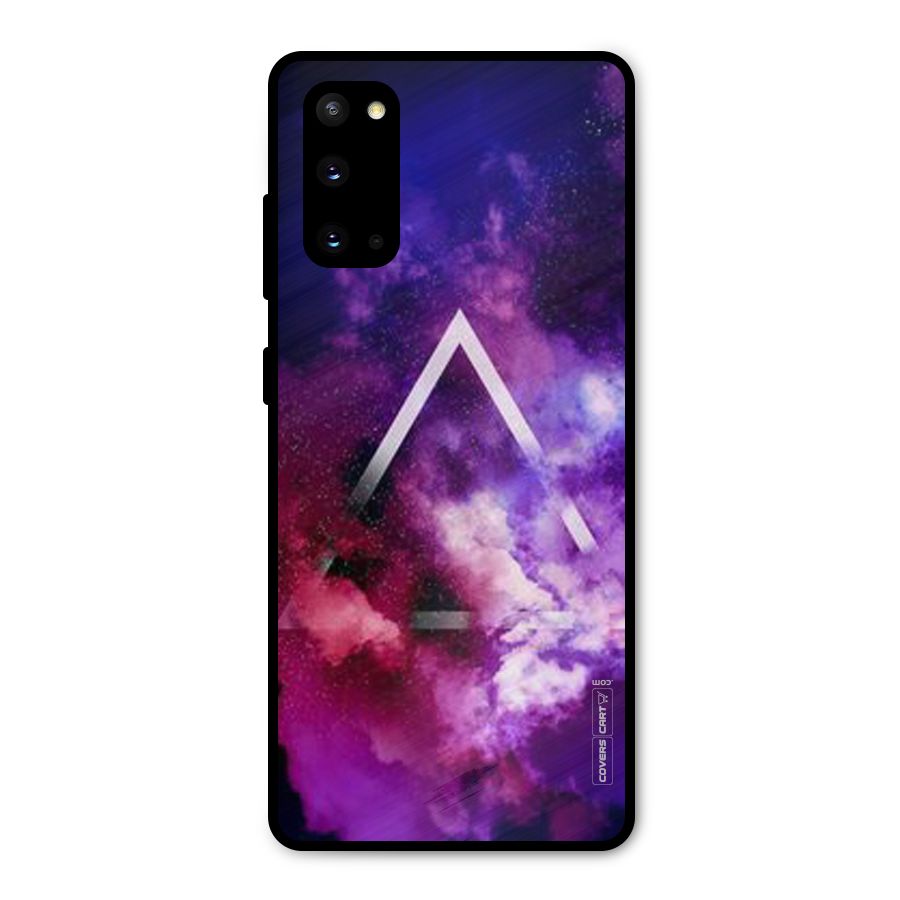 Galaxy Smoke Hues Metal Back Case for Galaxy S20