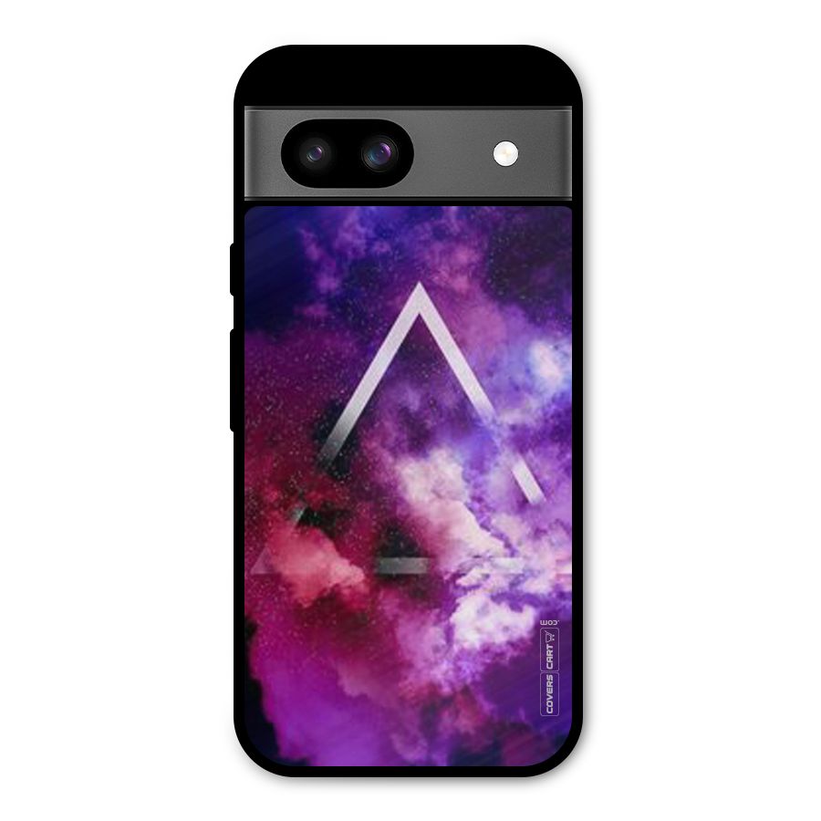Galaxy Smoke Hues Metal Back Case for Google Pixel 8a