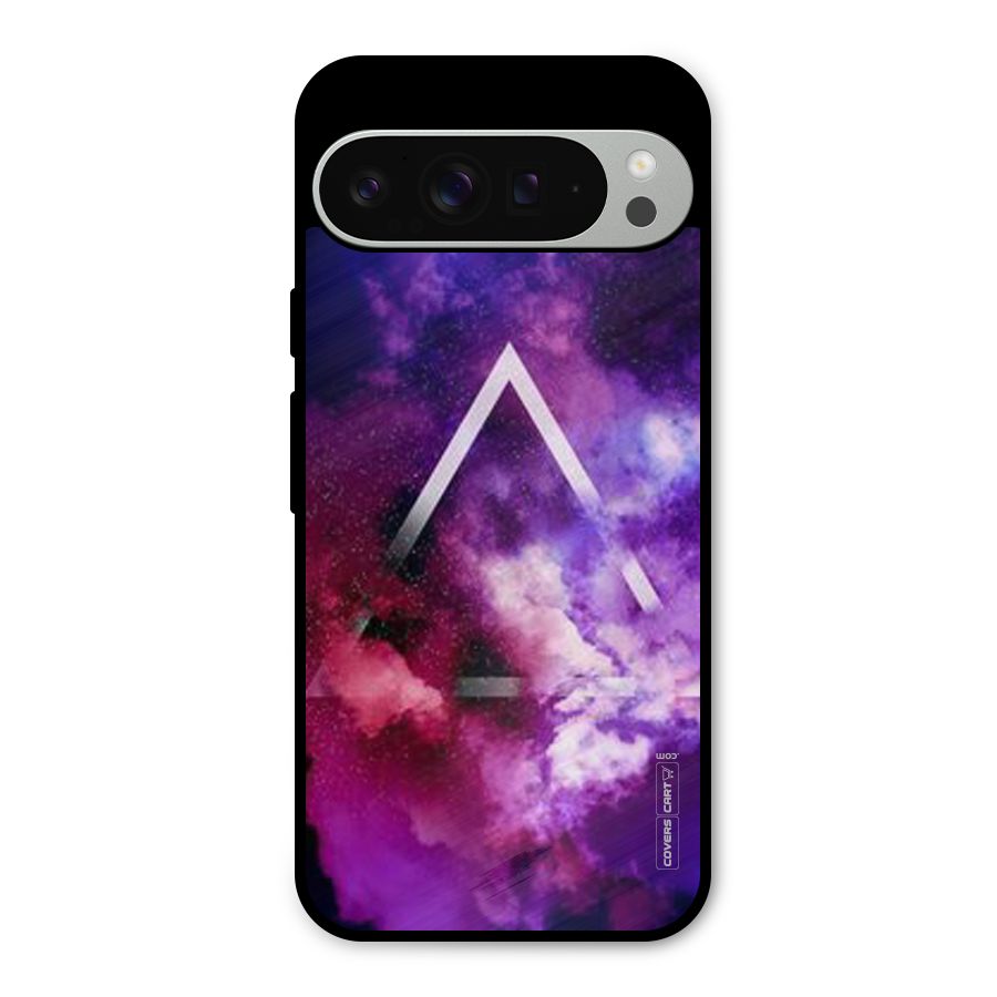 Galaxy Smoke Hues Metal Back Case for Google Pixel 9 Pro XL