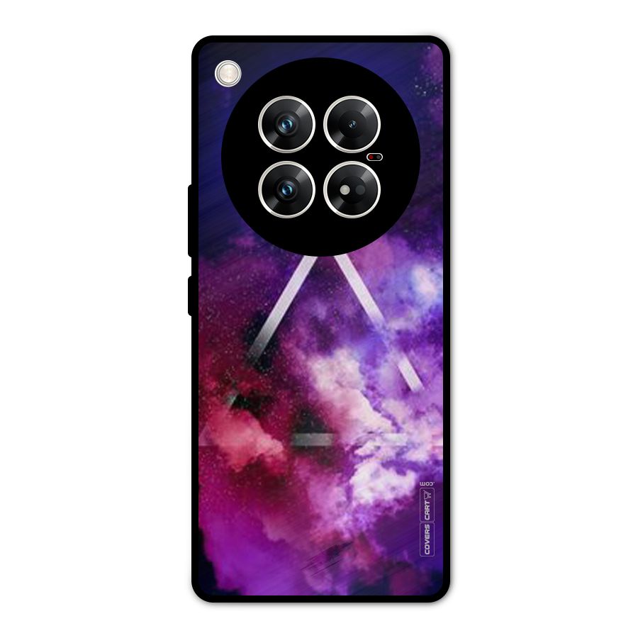Galaxy Smoke Hues Metal Back Case for Infinix Zero 40 5G