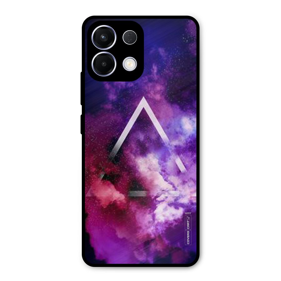 Galaxy Smoke Hues Metal Back Case for Oppo K13