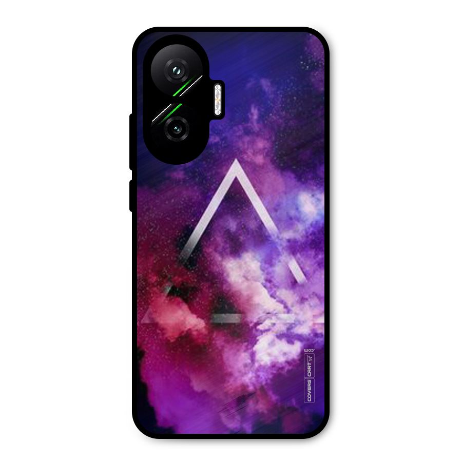 Galaxy Smoke Hues Metal Back Case for Poco F7
